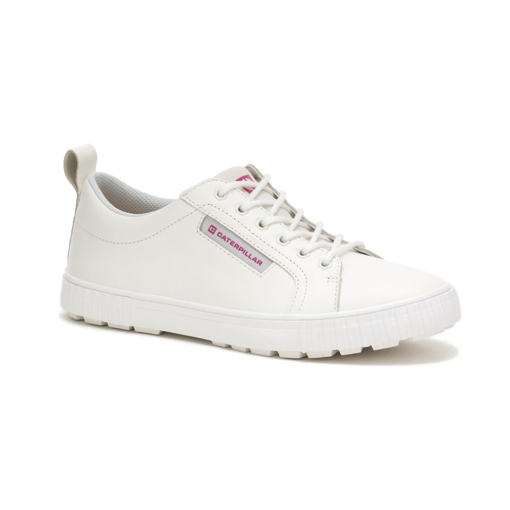 Caterpillar Steam Clouds - Womens Sneakers - White - NZ (845LASBYK)